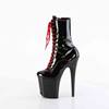 Pleaser - FLAMINGO1040TT Bottes de plateforme, Pole dance chaussures - Rouge/Noir Product image